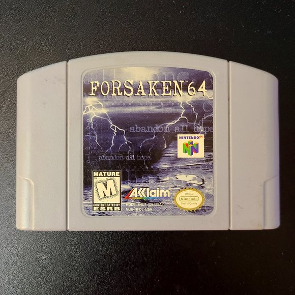 Forsaken 64 N64 Game Nintendo 64
